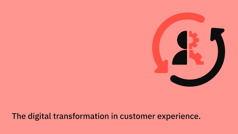 Digital transformation in customer experience. 