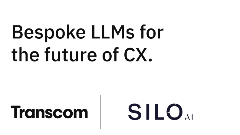 Transcom partners with SiloAI to bring you the future of CX.