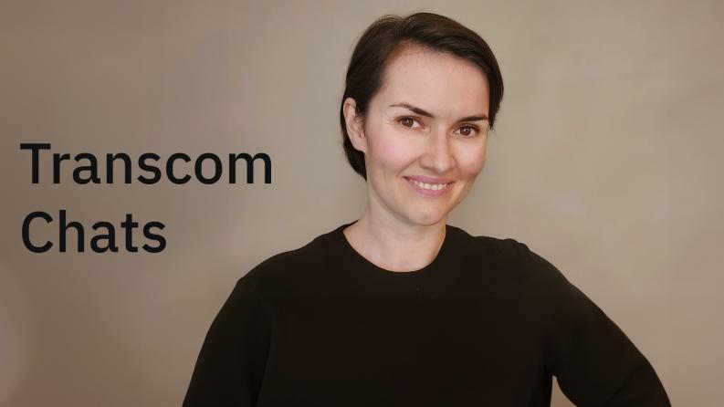 Transcom Chats with Ewa Dąbrowska. - AI series
