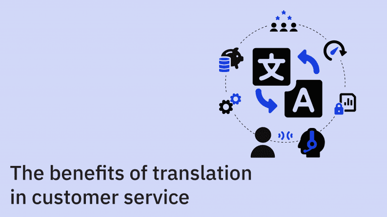 Graphic representing the benefits of translation