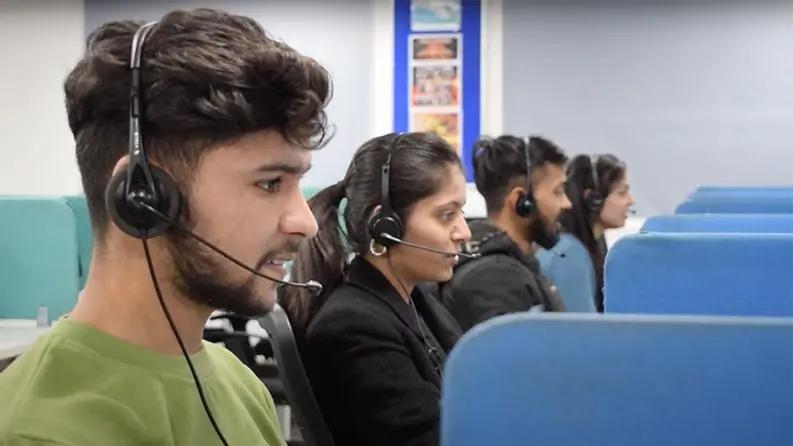 Indian office customer executive