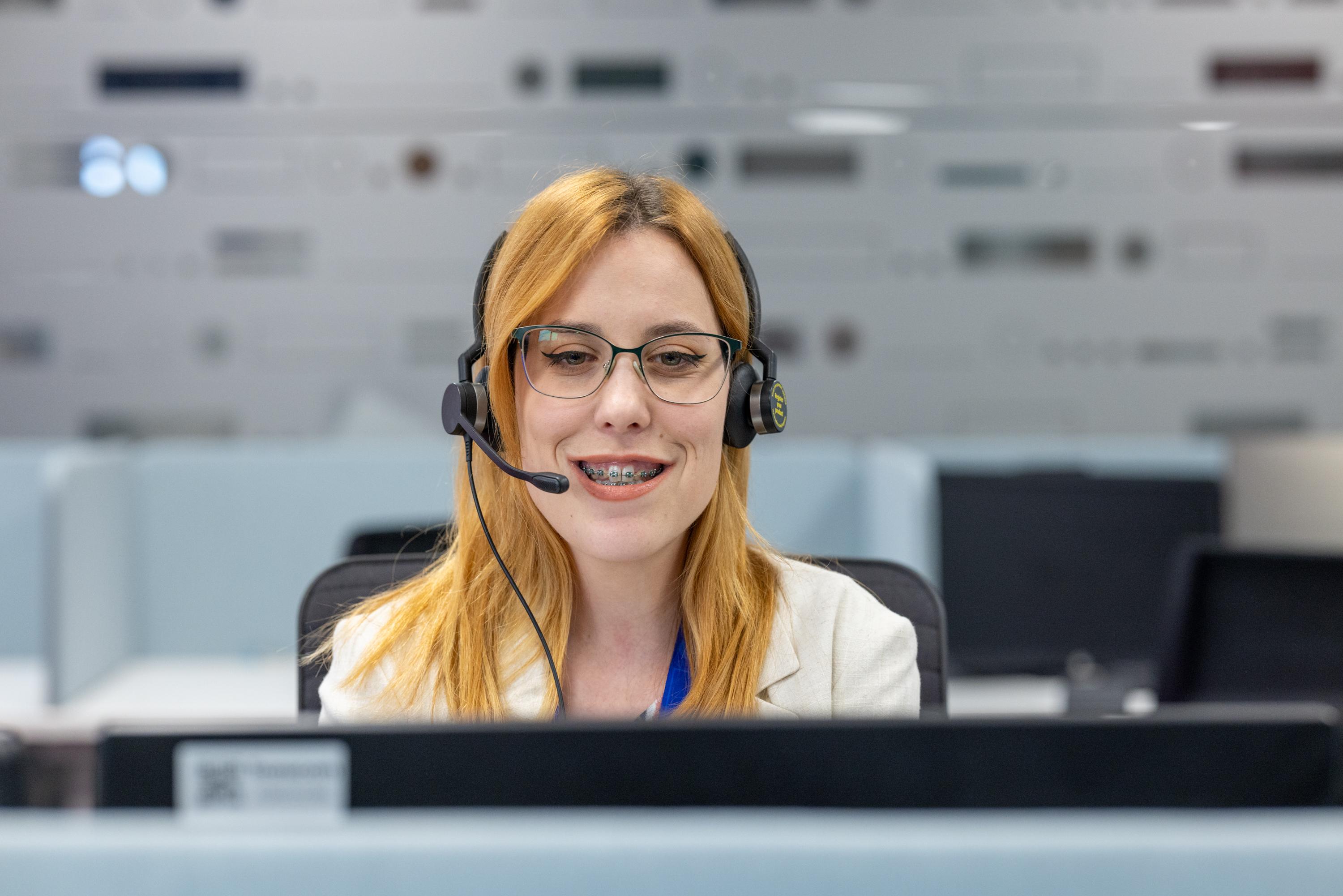 AI-powered voice bot handling customer inquiries