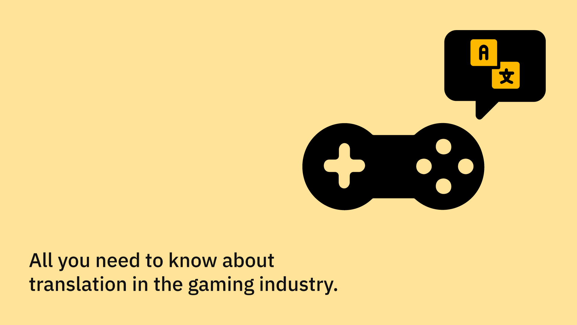 Image showing translation in the gaming industry